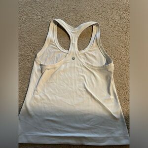 Lululemon white tank